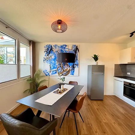 Апартаменты Blue Loft - Boutique Am Kurpark Бад-Кроцинген