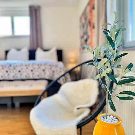 Апартаменты Blue Loft - Boutique Am Kurpark Бад-Кроцинген